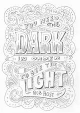 Coloring Quotes Ross Bob Tumblr Quote Drawing Pages Lettering Sketch Color Hand Adult Inspiration Typography Behance Calligraphy Book These Draw sketch template