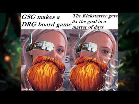 deep rock galactic memes compilation  drg board game stonks