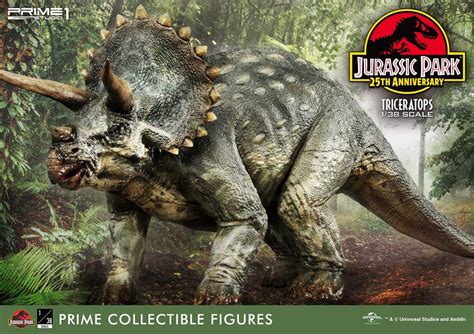 Prime Collectible Figures Jurassic Park Film Triceratops By Prime 1
