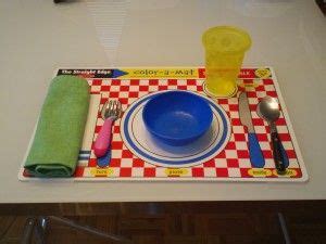 setting  table toddler learning activities early childhood