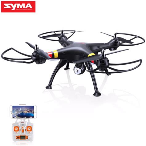 syma xw drone  camera wifi real time  ch  axis dron selfie profissional rc quadcopter