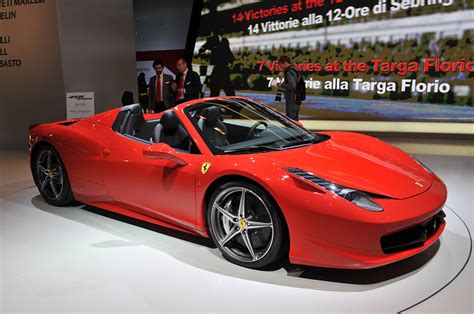 ferrari  spider   topless dream machine