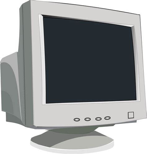 clipart  crt monitor