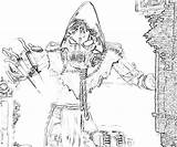 Scarecrow Batman Arkham City Character Coloring Pages Printable sketch template