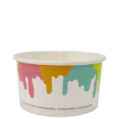 buy oz ice cream tubs  eco friendly takeaway packaging
