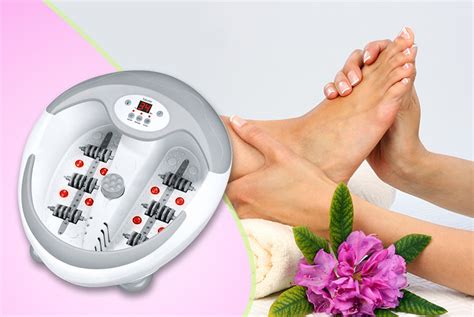 beurer heated massage foot spa shop wowcher