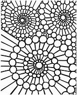 Mosaic Flower Coloring Pages Mandala Mentve Innen sketch template