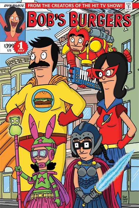 comic bob s burgers gets new monthly comic book g33k hq