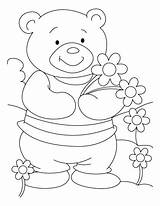 Fill Coloring Kids Pages Bear Cheer Colour Build Printable Color Colouring Sheets Animals Forest Preschool Getcolorings Activities Pag Print Getdrawings sketch template