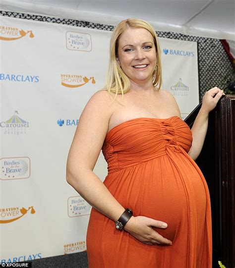 a very pregnant melissa joan hart hosted operation shower in farmingdale new york a charitable