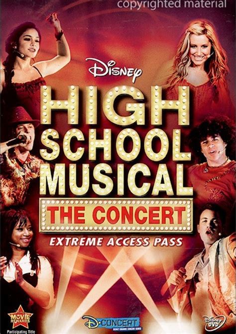 high school musical the concert extreme access pass dvd dvd empire