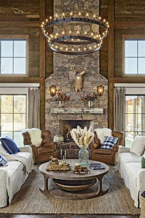 unique rustic chandelier decor design  perfect  living room