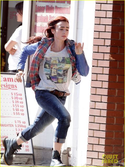 Lily Collins Mortal Instruments Chase Scene Photo 2706686 Lily