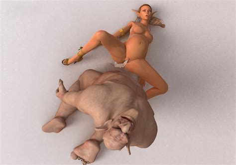 pretty 3d toon elf getting hard fucked and pussy creampied by big trolls pichunter