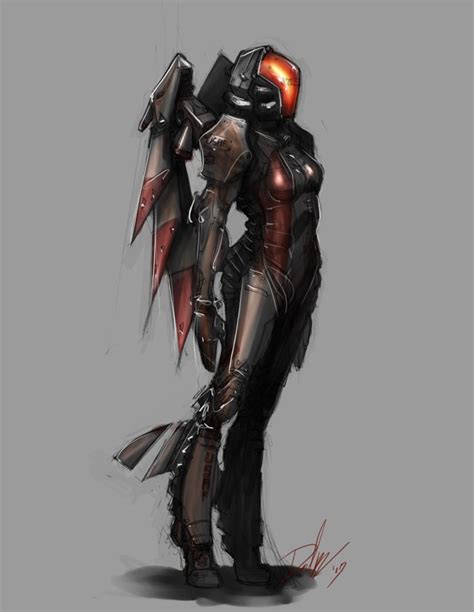 20 Stunning Game Character Concept Arts Design