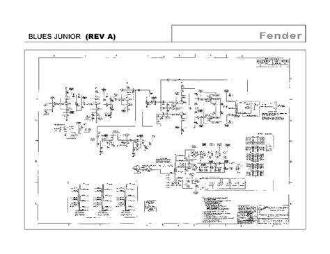 fender blues junior rev  sch service manual  schematics eeprom repair info