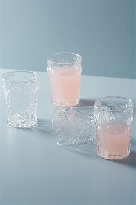 sadie juice glasses set of 4 anthropologie