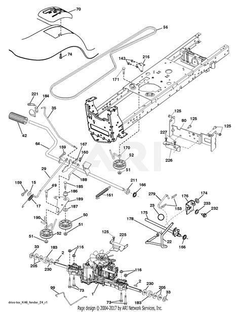 poulan pbhlt    parts diagram  drive