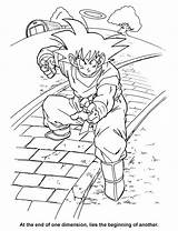 Goku Super Saiyan Coloring Pages Getcolorings sketch template