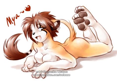 Rule 34 Anthro Breasts Brown Eyes Brown Hair Cute Ear Piercing Feline