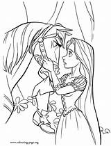 Coloring Rapunzel Maximus Tangled Horse Pages Printable sketch template
