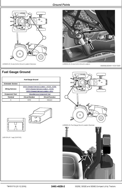 john deere    sn hj compact utility tractors technical manual