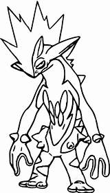 Pokemon Toxtricity Pokémon Coloriages Bouclier sketch template