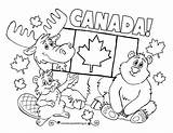 Canada Drapeau Beaver Whimsicalpublishing Malvorlagen Kanada Greatestcoloringbook sketch template