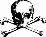 Bones Crossbones Symbolism Piracy Skulls Comments Pinpng Dead 112kb sketch template