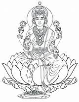 Coloring Pages Hindu Gods Getcolorings sketch template