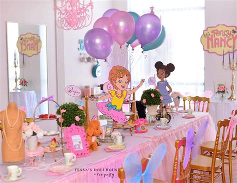 fancy nancy birthday fancy nancy tea party catch  party