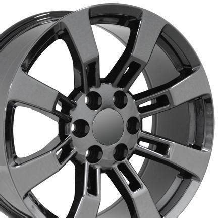 black cadillac rims wheels tires parts ebay