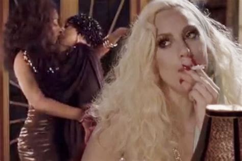 lady gaga and angela bassett share a very steamy scene on american horror story mirror online