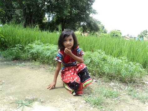 avishek s note my daughter wearing on traditional dress of tharu tribe