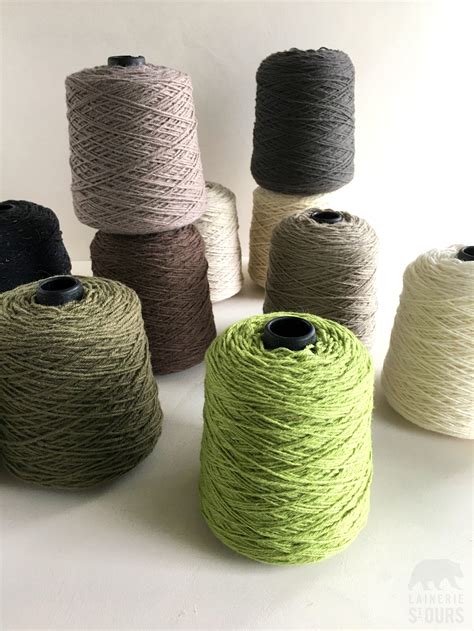 rug tufting yarn lb cone  wool yarn  weaving brown etsy