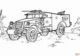 Gepanzerter Truppentransporter Militaire Coloring Ausmalbild Kostenlos Ausdrucken Guerre Vehicule sketch template