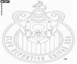 Chivas Logo Coloring Usa Deportivo Club Pages Soccer Championship Mls Emblems Major League Canada Football sketch template