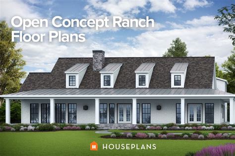open concept ranch floor plans houseplans blog houseplanscom