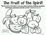 Spirit Fruit Coloring Pages Kids Crafts School Sunday Bible Joy Fruits Sheet Preschool Tree Peace Lessons Goodness Color Holy Sheets sketch template