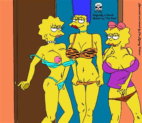 pic878562 lisa simpson maggie simpson marge simpson the fear the simpsons simpsons porn