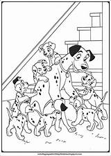 101 Dalmatians Coloring Pages Printable sketch template