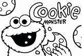 Cookie Coloring Monster Pages Chewing Drawing Printable Chip Chocolate Jar Color Sheet Getcolorings Clipartmag Colorings Paintingvalley Print Baby sketch template