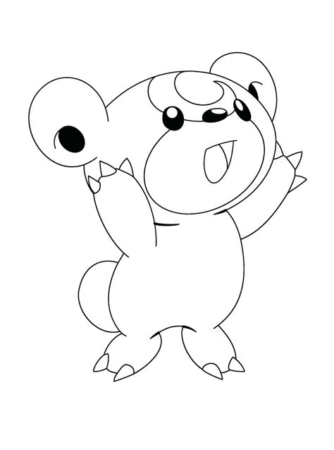pokemon coloring pages black  white  getcoloringscom