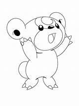 Pokemon Coloring Pages Printable Color Getcolorings Print sketch template