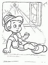 Coloring Pages Pinocchio Drawing Printable Kids Clipart His House Gif Bestcoloringpagesforkids Paper sketch template
