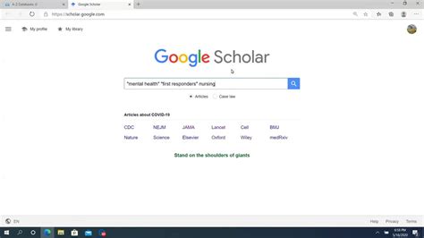 google scholar search tips youtube
