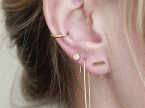 The Wearers Guide To Multiple Ear Piercings — Handmade Jewellery