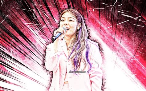 Download Wallpapers Ailee Grunge Art 4k K Pop South Korean Singer