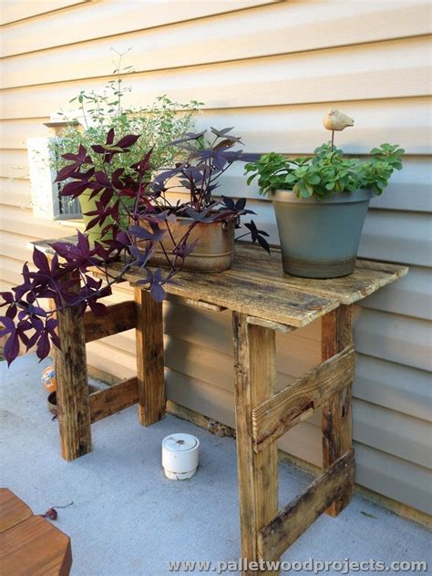 plant stands    pallets pallet wood projects