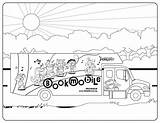 Bookmobile Tulsa sketch template